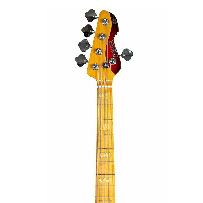Markbass MB GV 5 Gloxy Serisi Akçaağaç Klavye 3-Ton Sunburst 5 Telli Bas Gitar